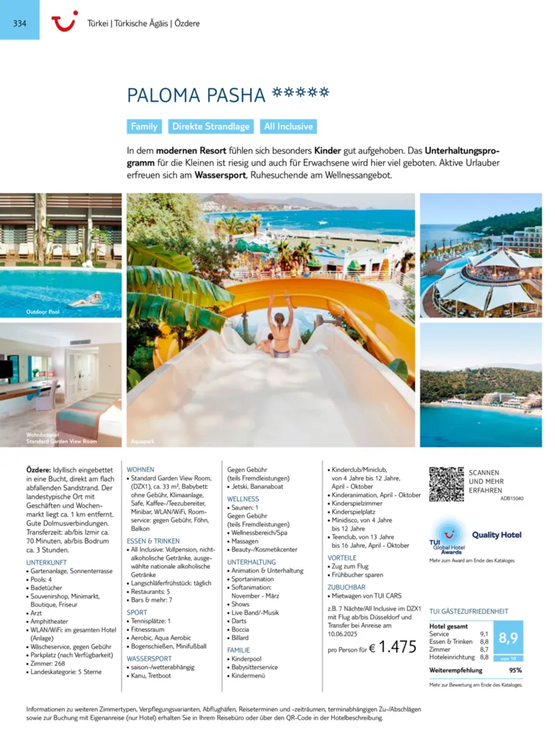 TUI Prospekt vom 01.01.2025, Seite 334