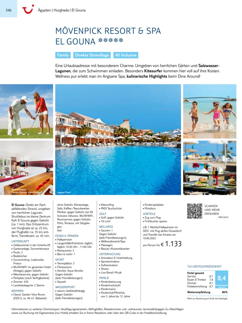 TUI Prospekt vom 01.01.2025, Seite 346