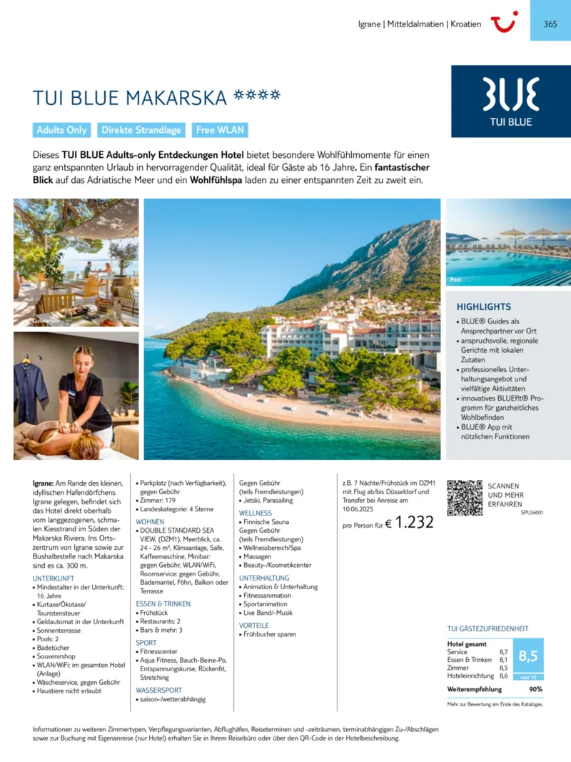 TUI Prospekt vom 01.01.2025, Seite 365