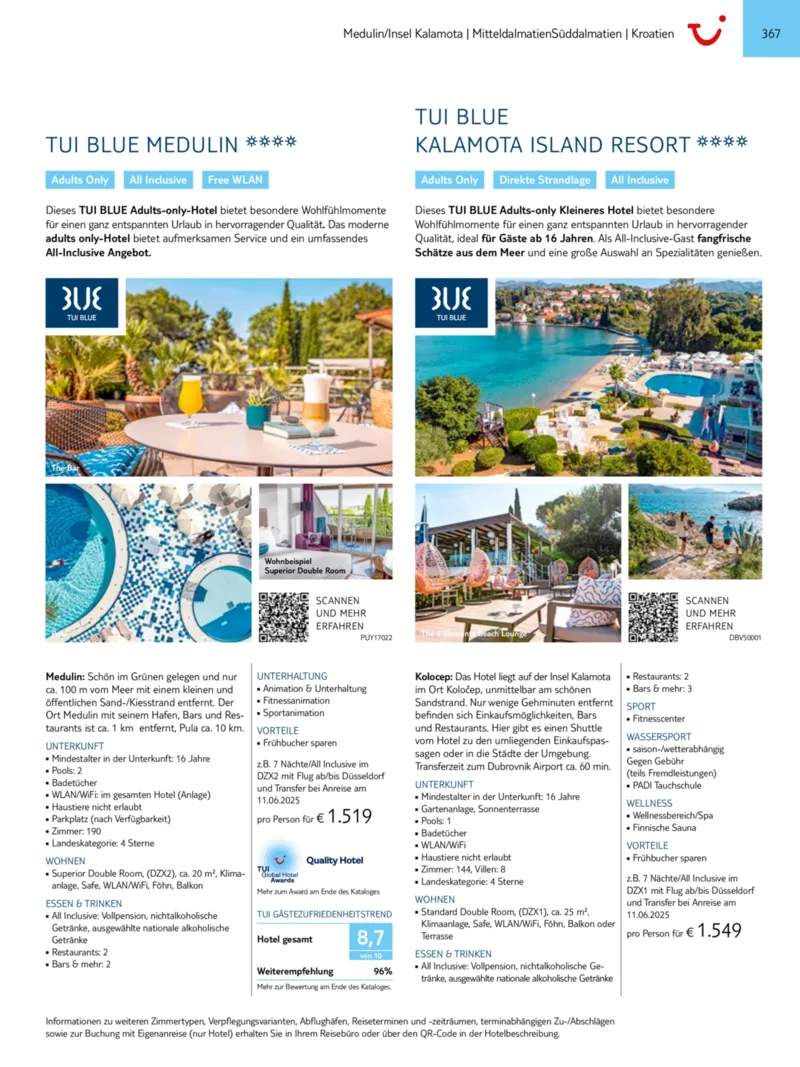 TUI Prospekt vom 01.01.2025, Seite 367