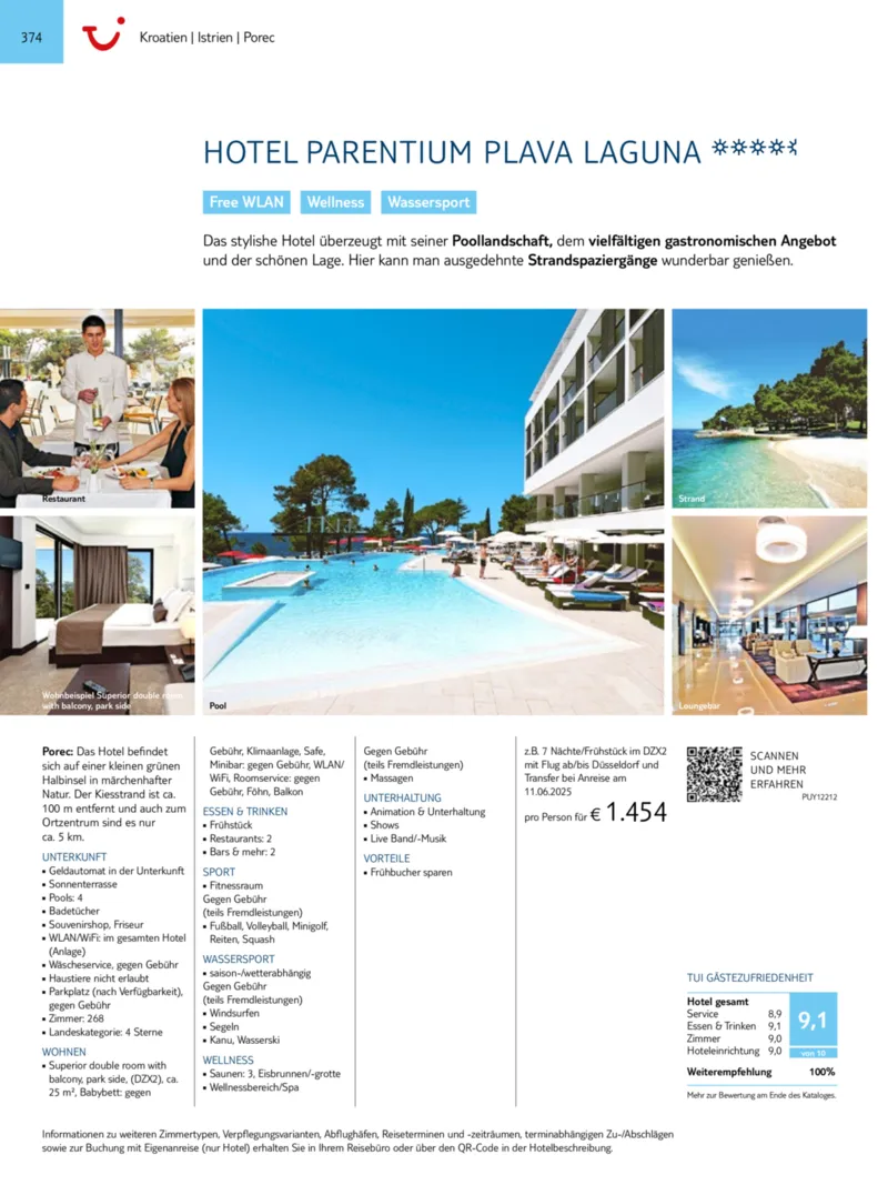 TUI Prospekt vom 01.01.2025, Seite 374