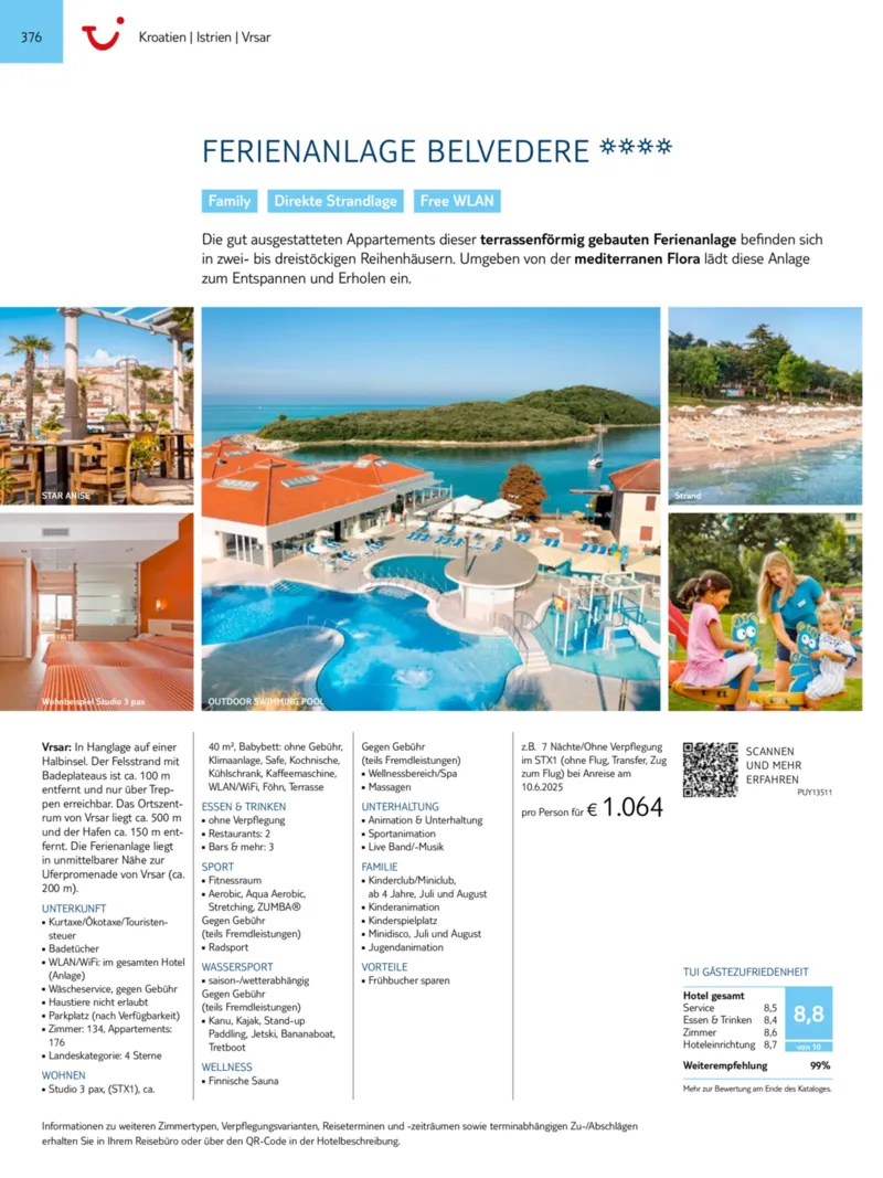 TUI Prospekt vom 01.01.2025, Seite 376