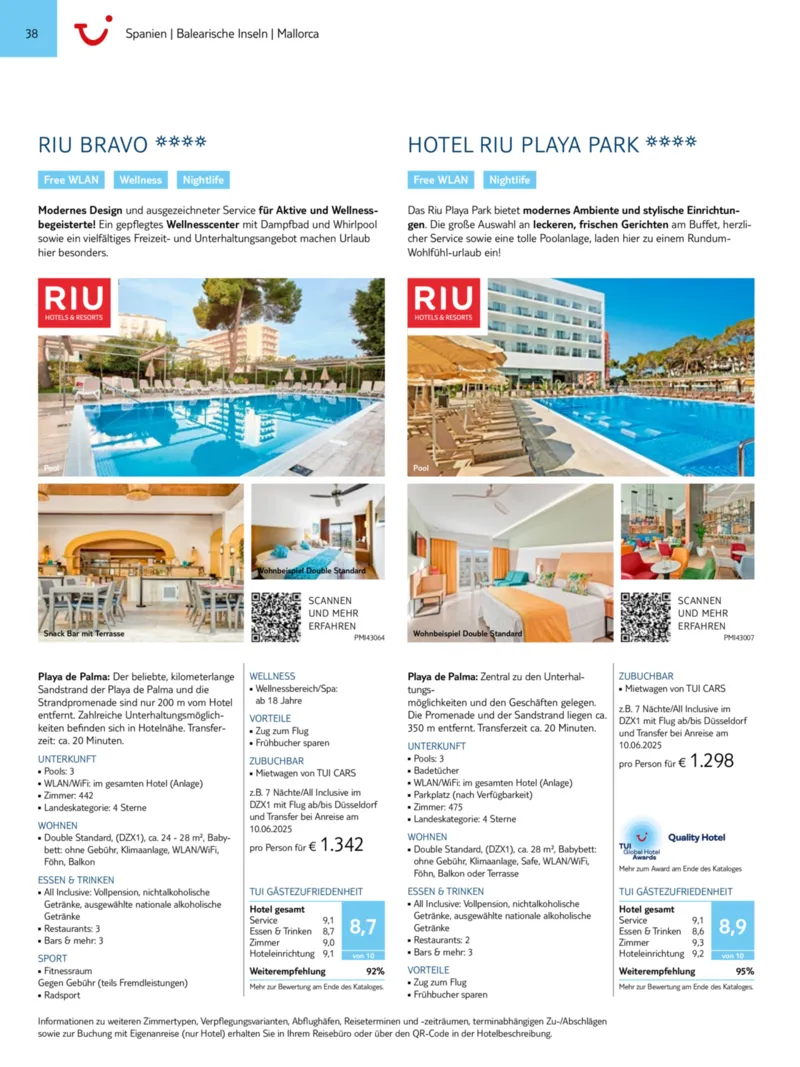 TUI Prospekt vom 01.01.2025, Seite 38