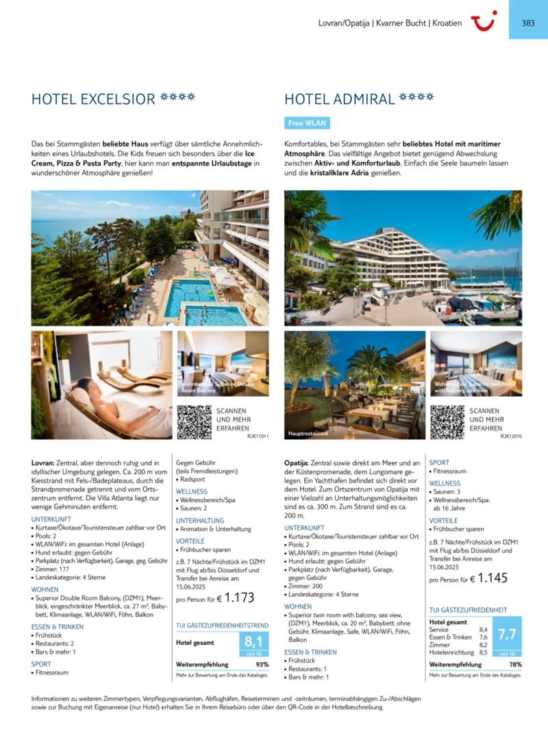 TUI Prospekt vom 01.01.2025, Seite 383