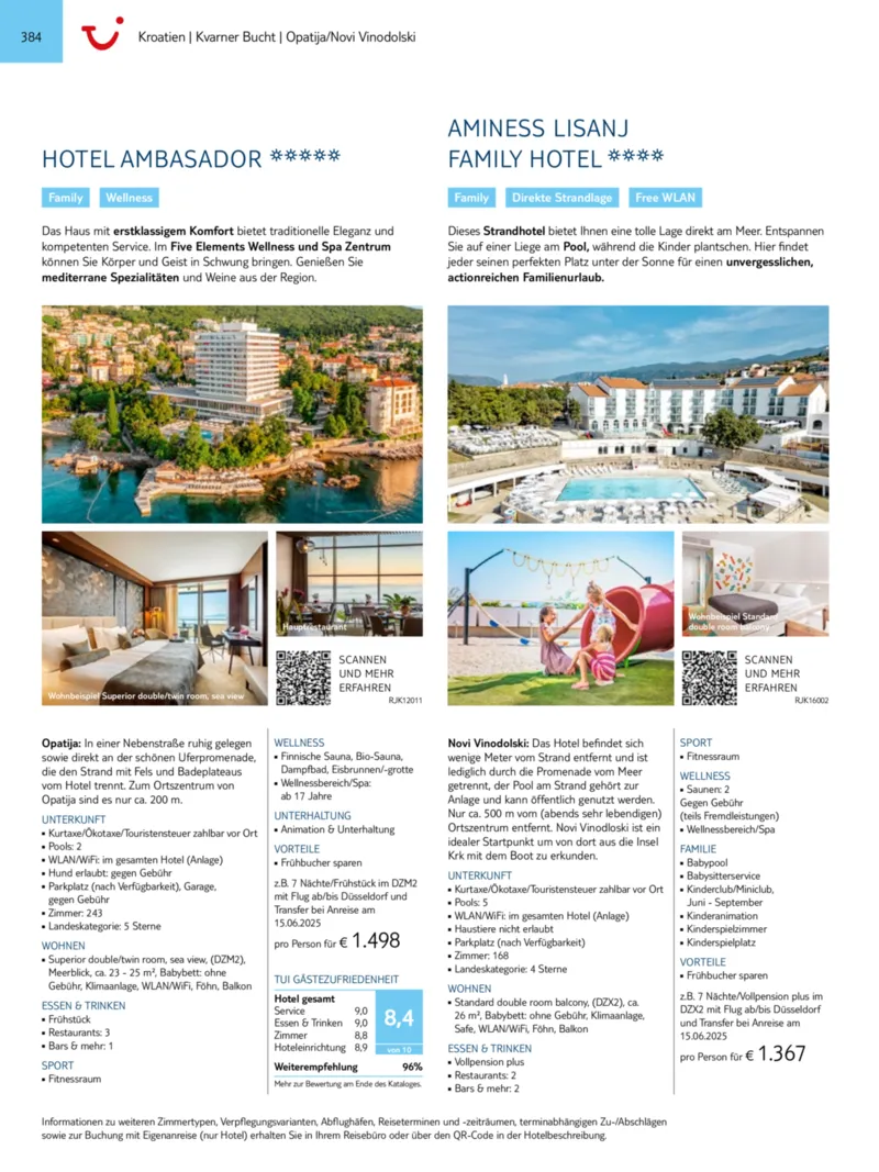 TUI Prospekt vom 01.01.2025, Seite 384
