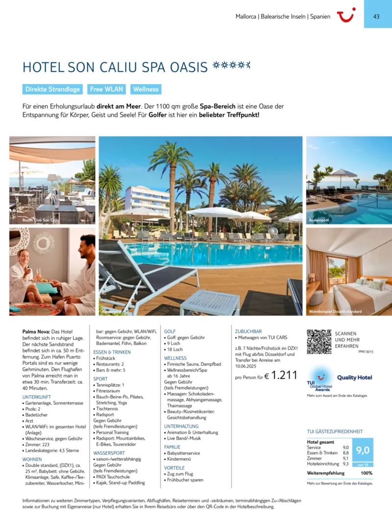TUI Prospekt vom 01.01.2025, Seite 43