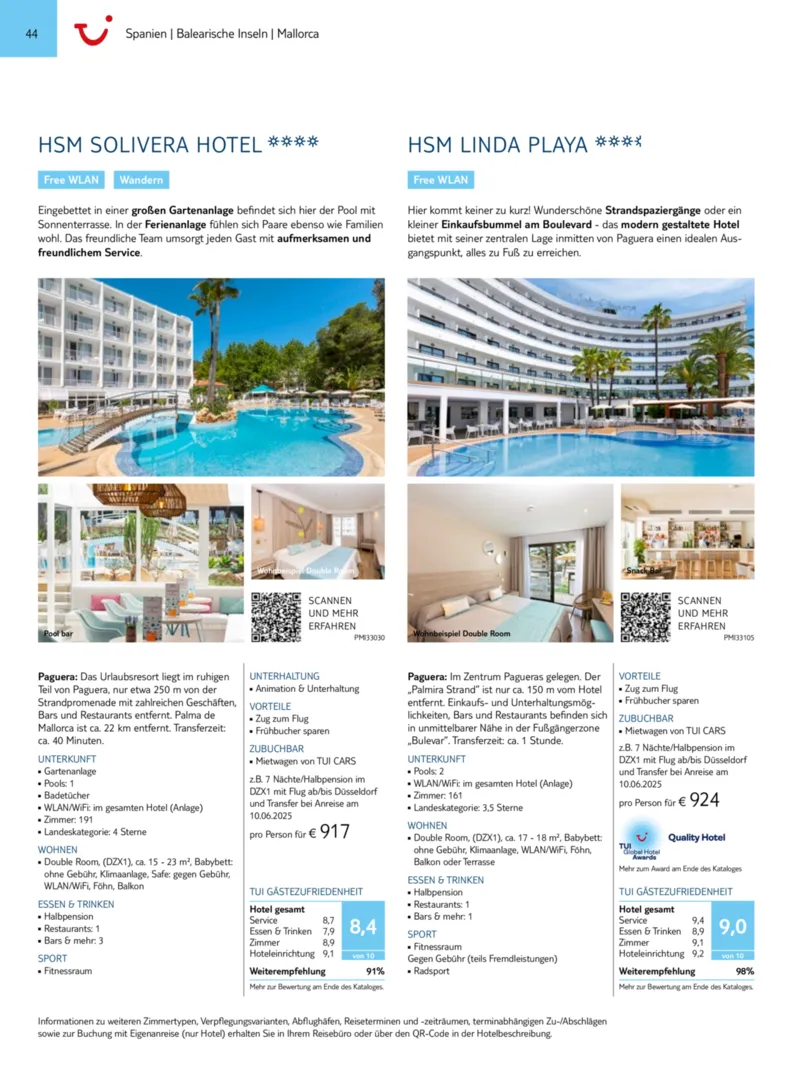 TUI Prospekt vom 01.01.2025, Seite 44
