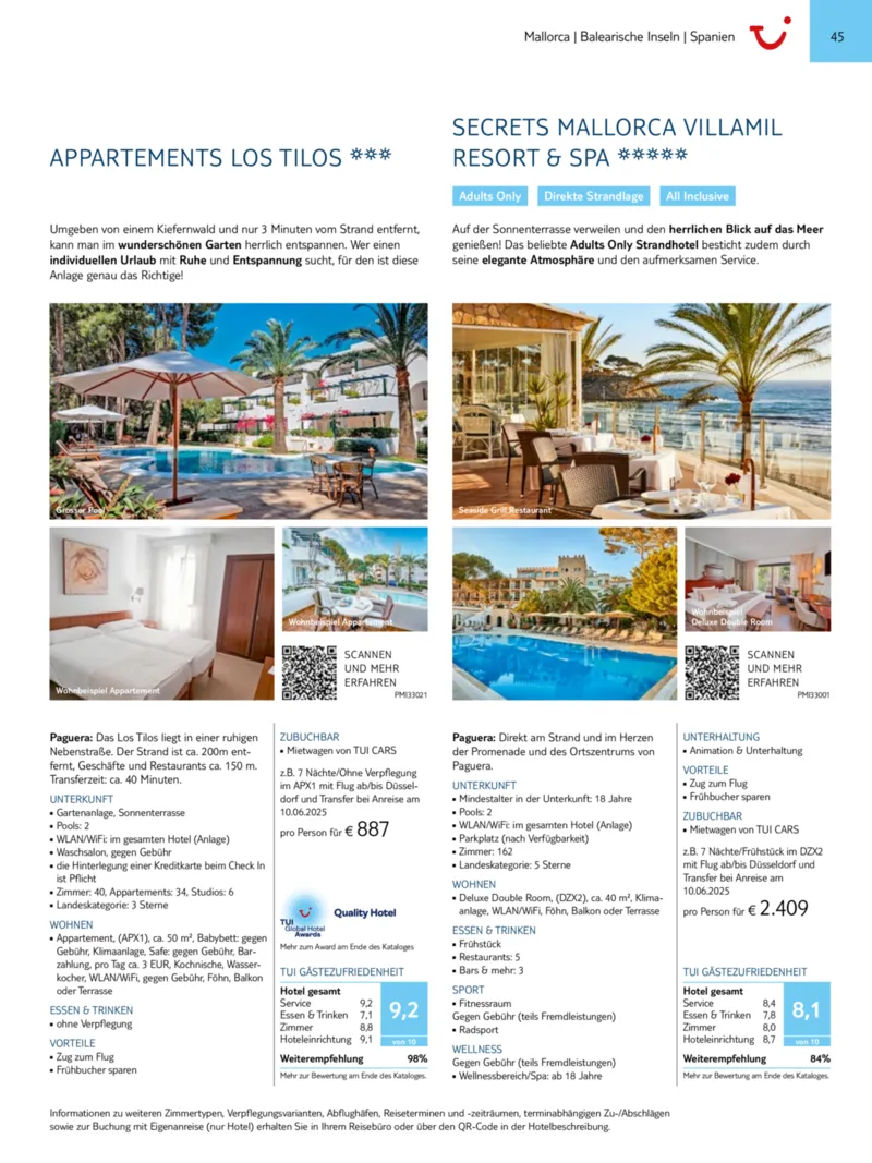 TUI Prospekt vom 01.01.2025, Seite 45