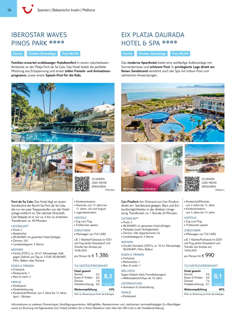 TUI Prospekt vom 01.01.2025, Seite 56