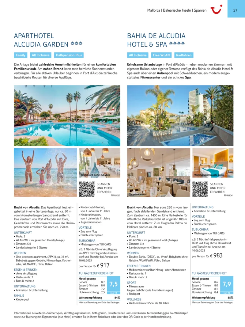 TUI Prospekt vom 01.01.2025, Seite 57
