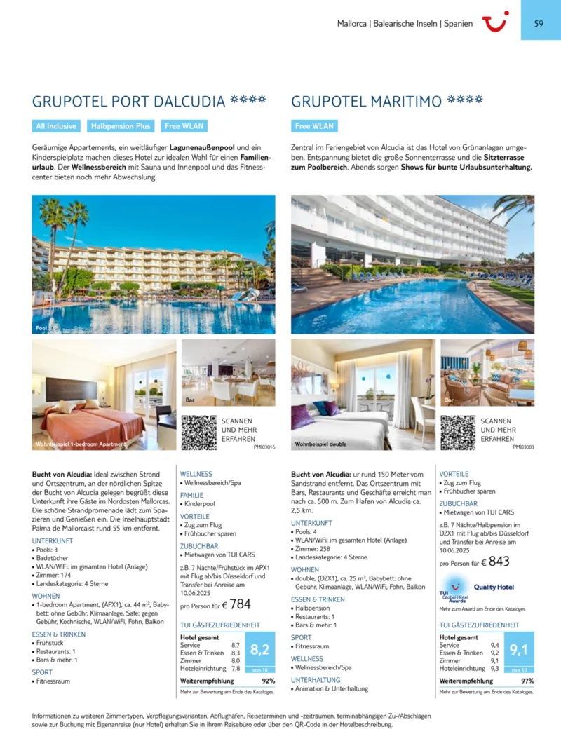 TUI Prospekt vom 01.01.2025, Seite 59