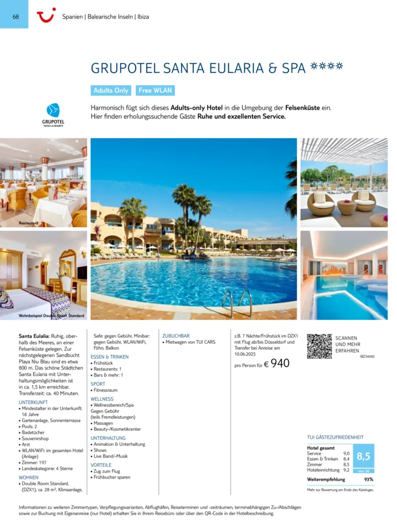 TUI Prospekt vom 01.01.2025, Seite 68