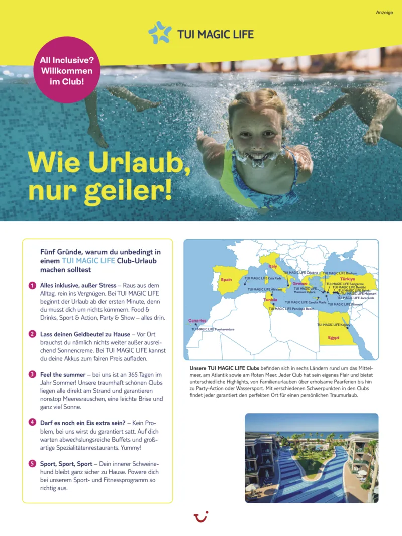 TUI Prospekt vom 01.01.2025, Seite 70