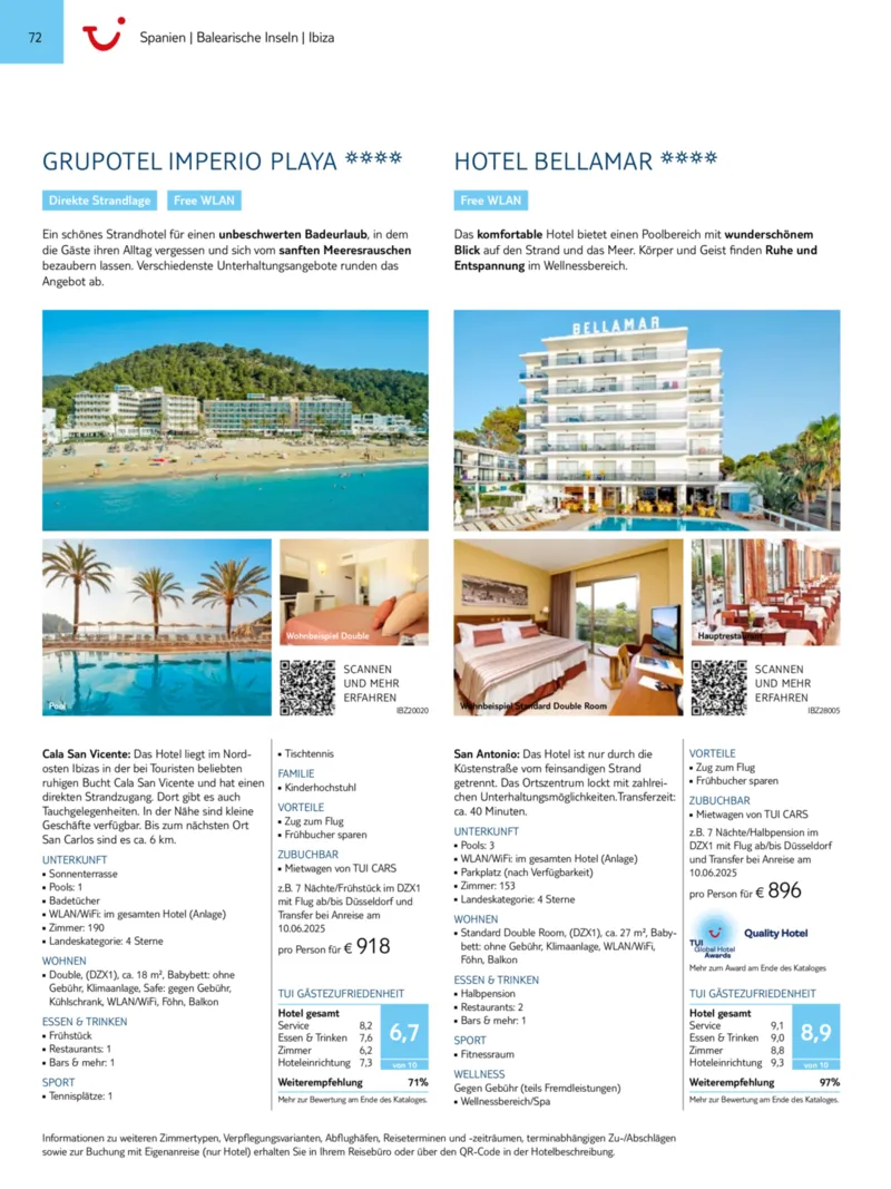 TUI Prospekt vom 01.01.2025, Seite 72