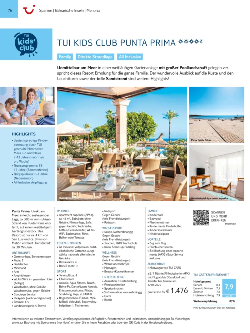 TUI Prospekt vom 01.01.2025, Seite 76