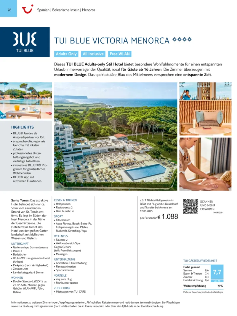 TUI Prospekt vom 01.01.2025, Seite 78