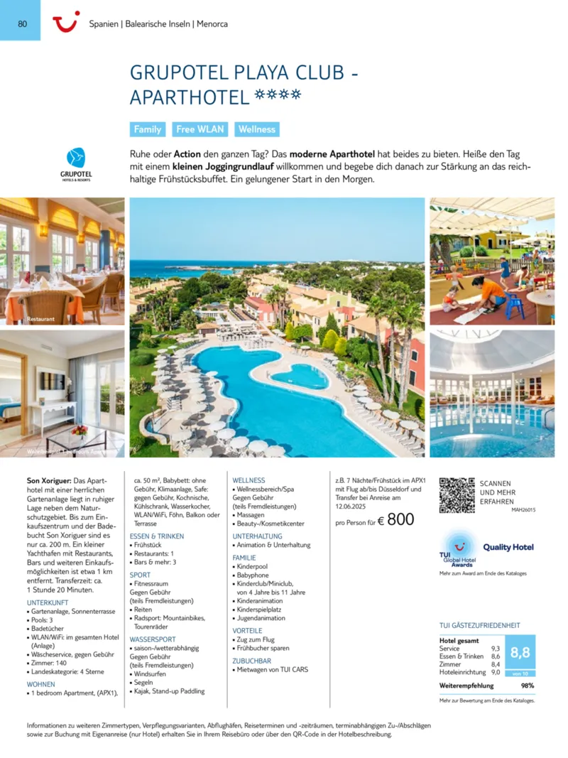 TUI Prospekt vom 01.01.2025, Seite 80