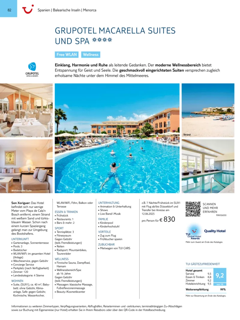 TUI Prospekt vom 01.01.2025, Seite 82