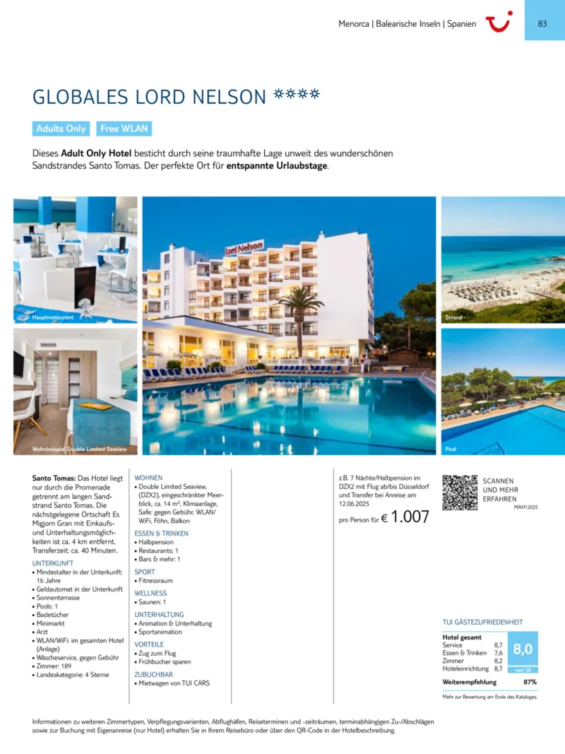 TUI Prospekt vom 01.01.2025, Seite 83