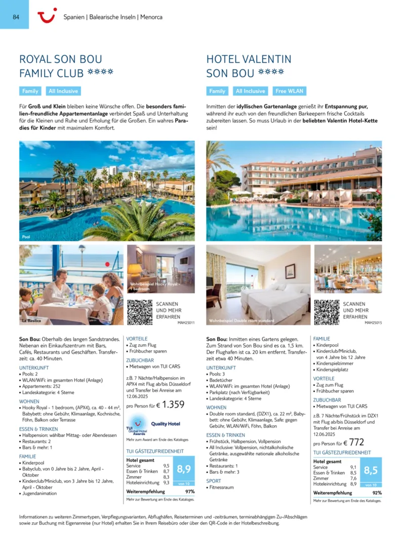 TUI Prospekt vom 01.01.2025, Seite 84