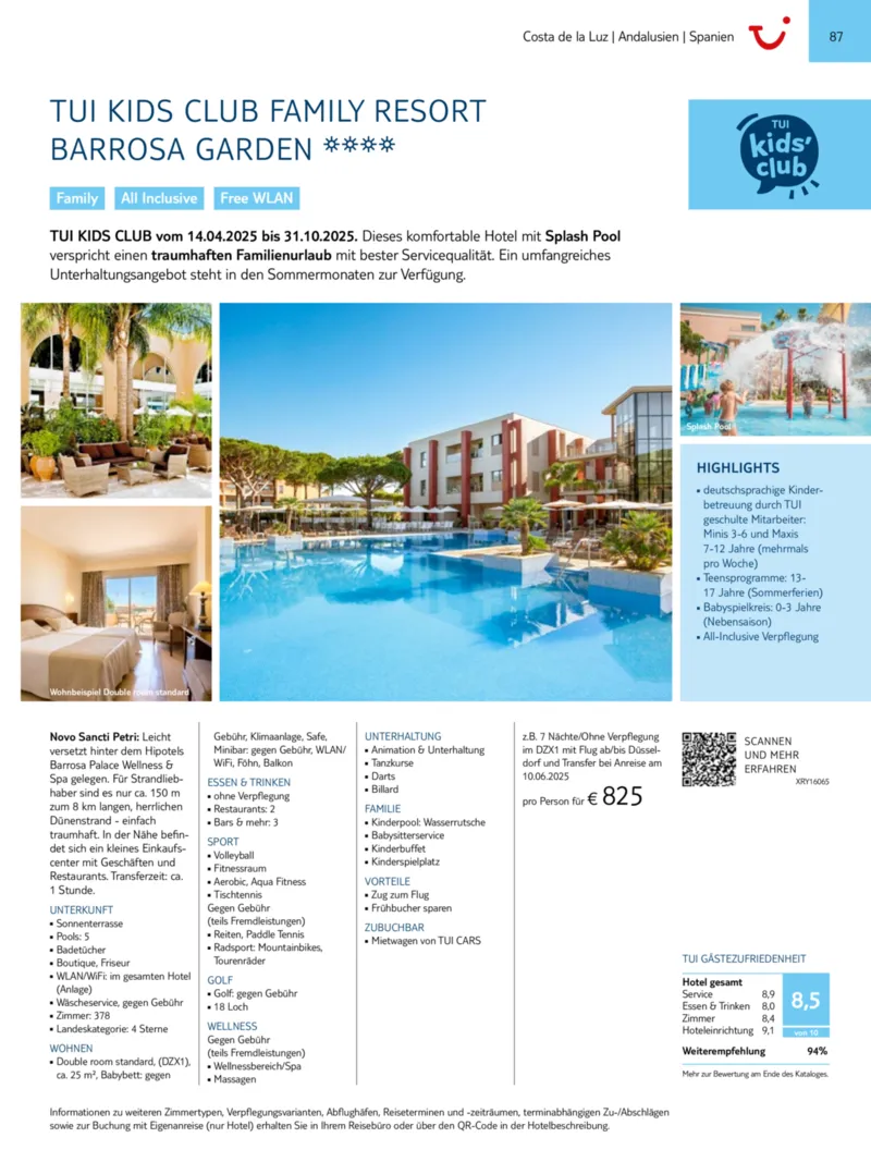 TUI Prospekt vom 01.01.2025, Seite 87