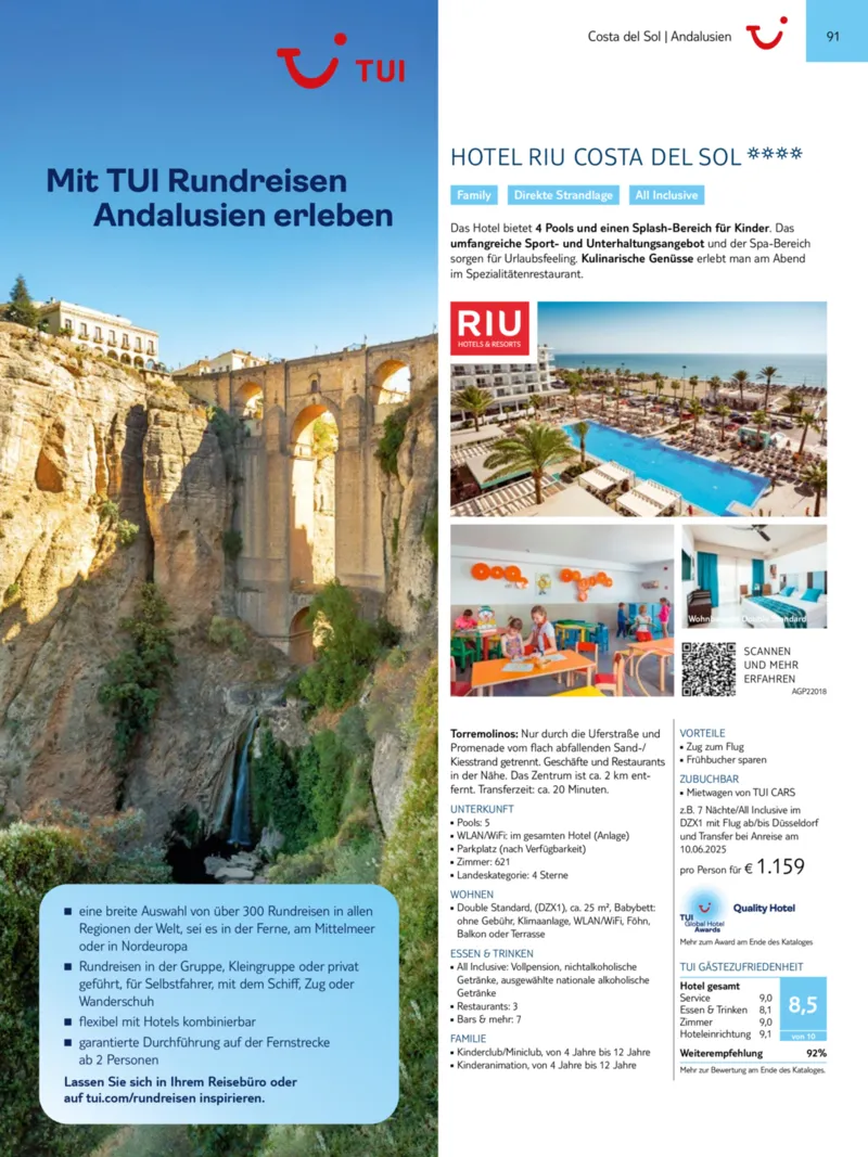 TUI Prospekt vom 01.01.2025, Seite 91