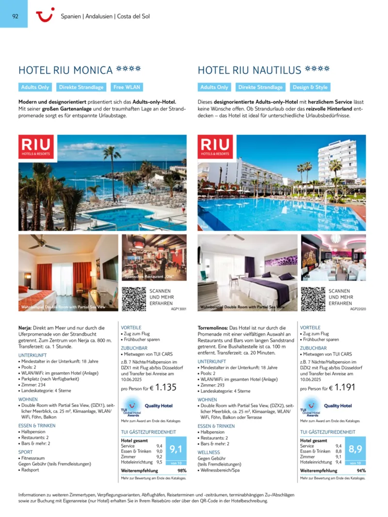 TUI Prospekt vom 01.01.2025, Seite 92
