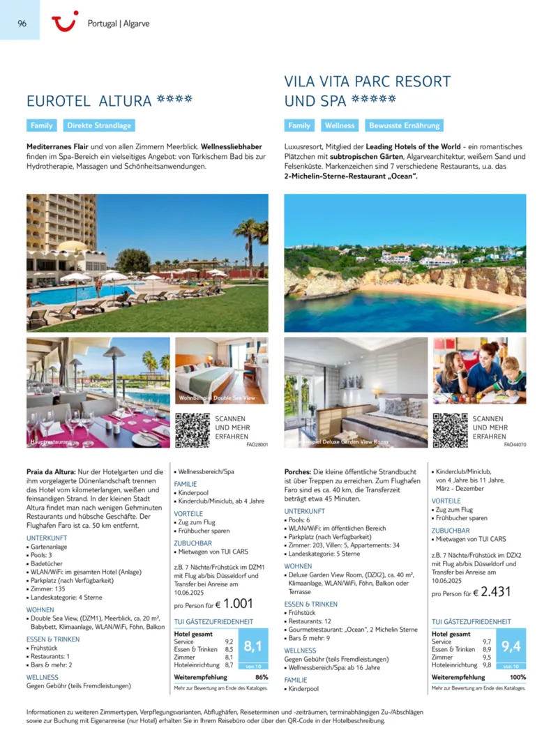 TUI Prospekt vom 01.01.2025, Seite 96