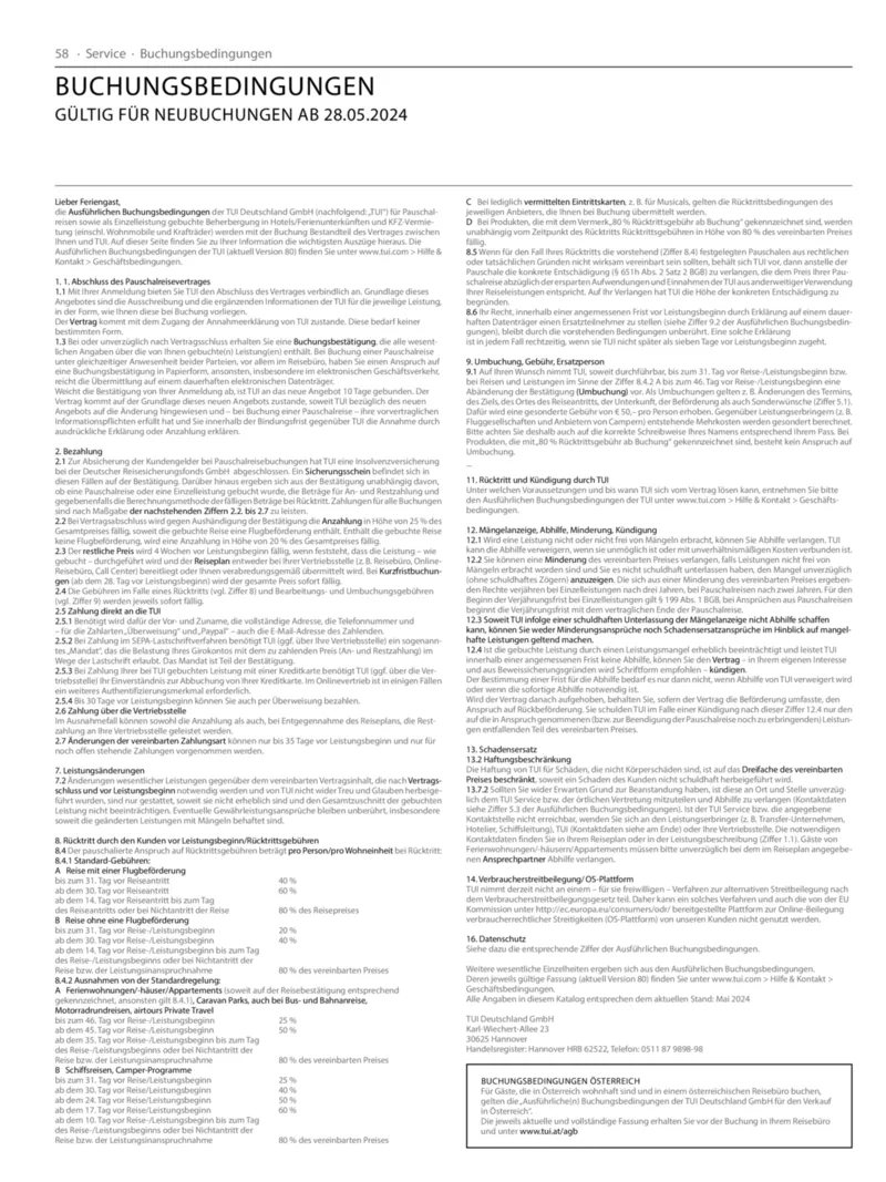 TUI Prospekt vom 01.04.2025, Seite 58