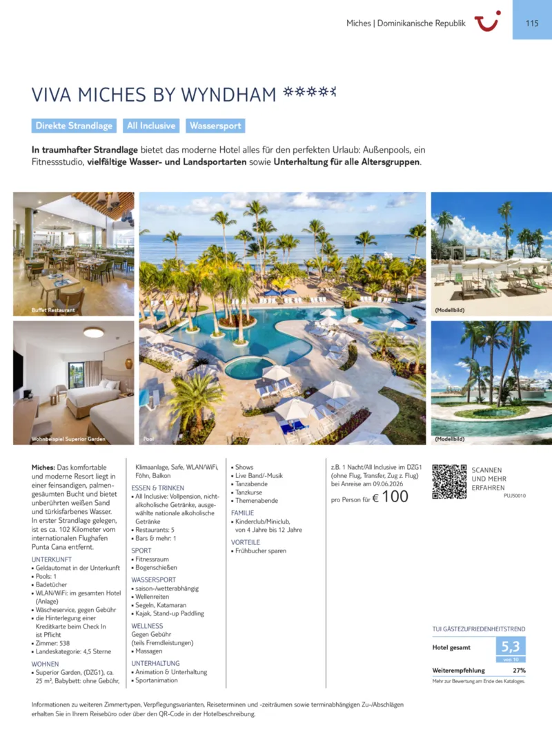 TUI Prospekt vom 13.09.2025, Seite 115