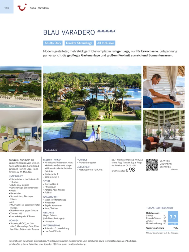 TUI Prospekt vom 13.09.2025, Seite 140