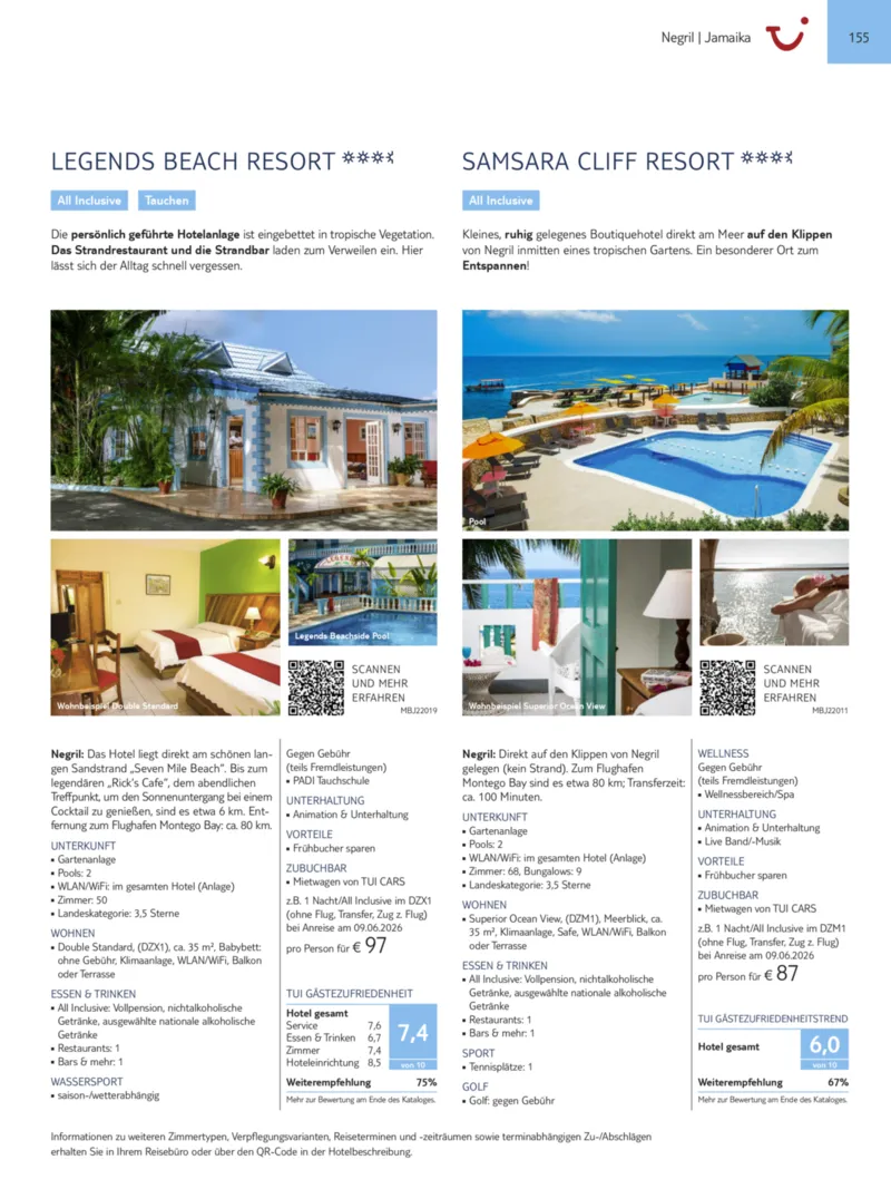 TUI Prospekt vom 13.09.2025, Seite 155