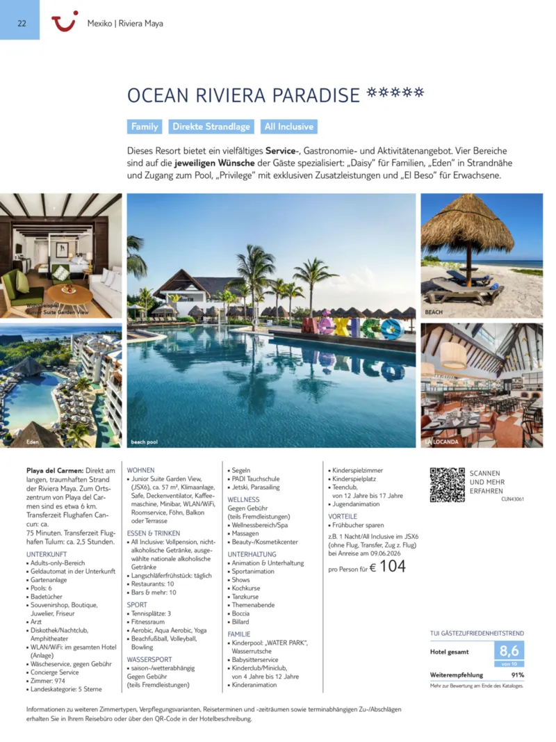 TUI Prospekt vom 13.09.2025, Seite 22