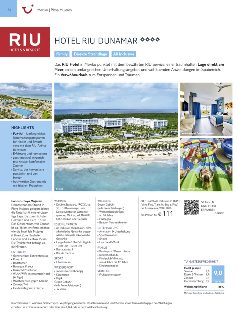TUI Prospekt vom 13.09.2025, Seite 62