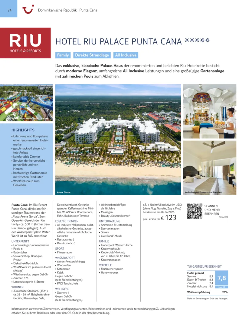 TUI Prospekt vom 13.09.2025, Seite 74