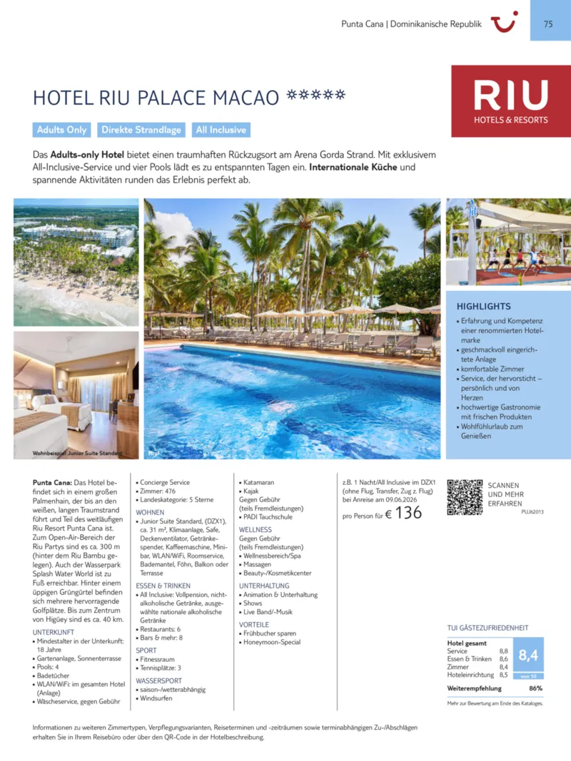 TUI Prospekt vom 13.09.2025, Seite 75