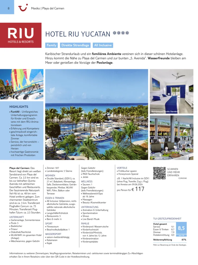 TUI Prospekt vom 13.09.2025, Seite 8