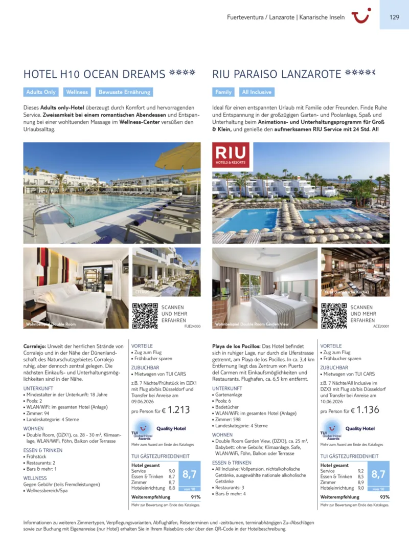 TUI Prospekt vom 13.09.2025, Seite 129