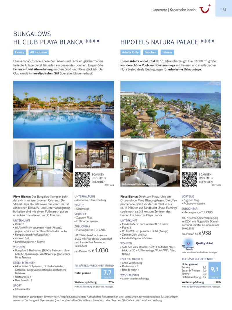 TUI Prospekt vom 13.09.2025, Seite 131