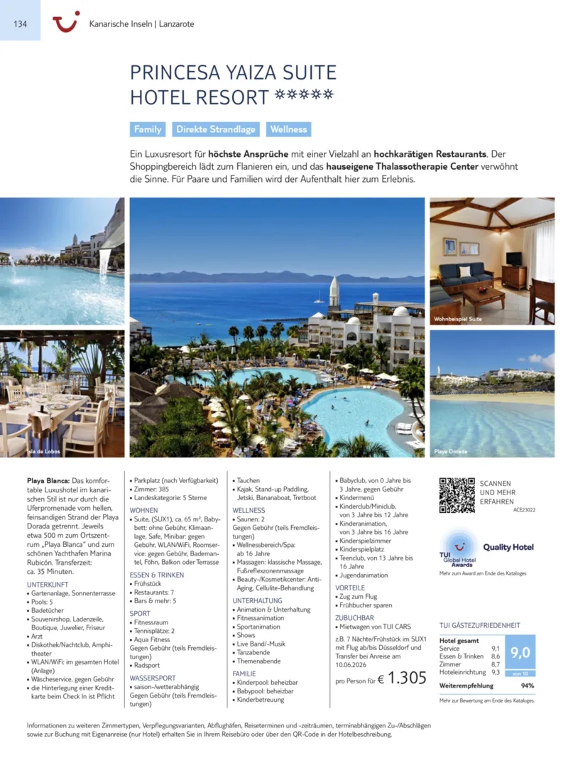 TUI Prospekt vom 13.09.2025, Seite 134