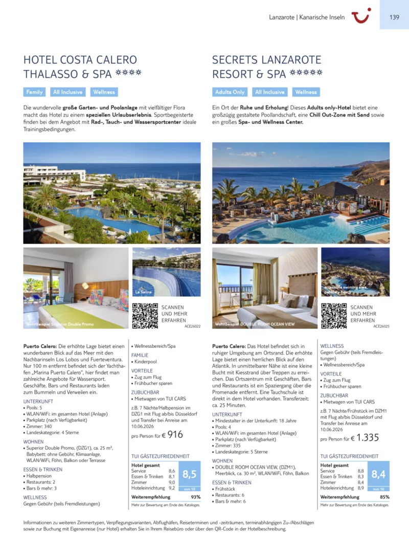 TUI Prospekt vom 13.09.2025, Seite 139