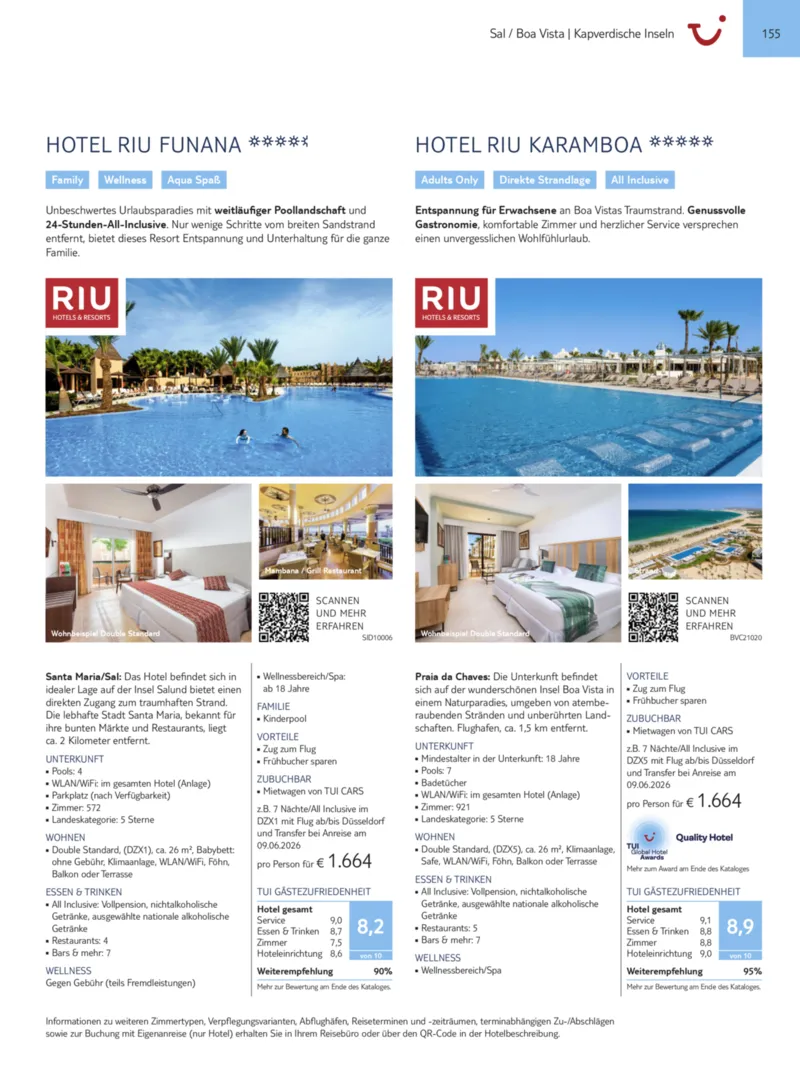 TUI Prospekt vom 13.09.2025, Seite 155