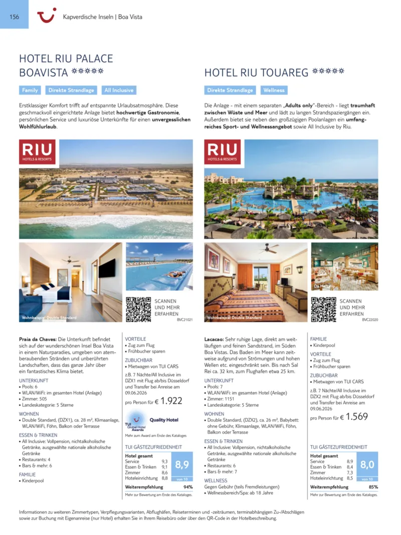 TUI Prospekt vom 13.09.2025, Seite 156