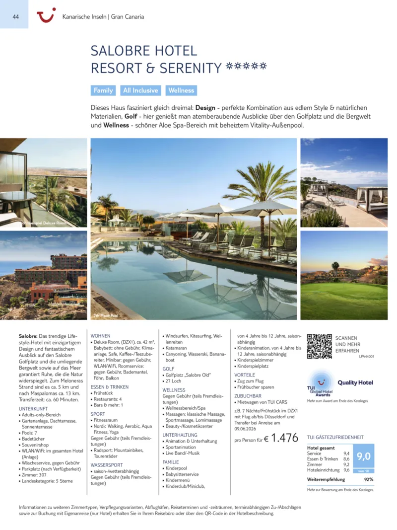 TUI Prospekt vom 13.09.2025, Seite 44