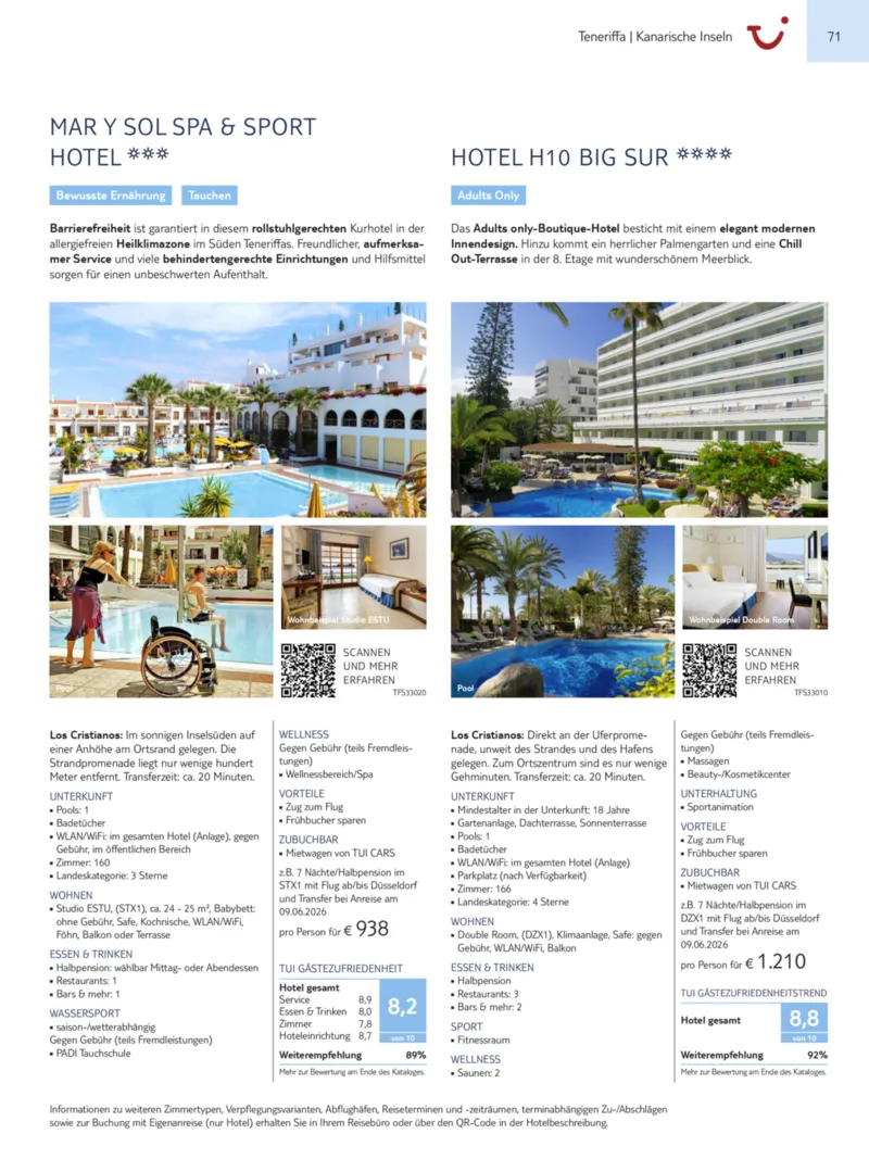 TUI Prospekt vom 13.09.2025, Seite 71