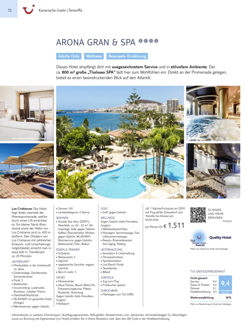 TUI Prospekt vom 13.09.2025, Seite 72