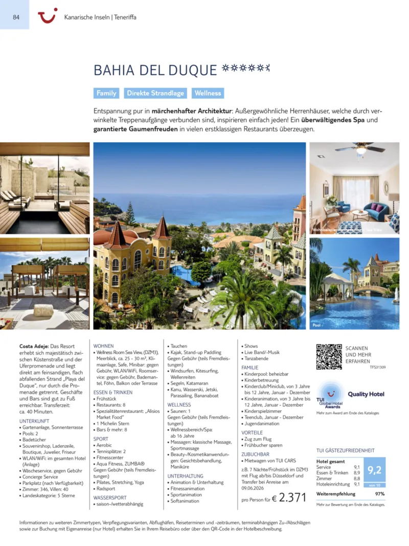TUI Prospekt vom 13.09.2025, Seite 84