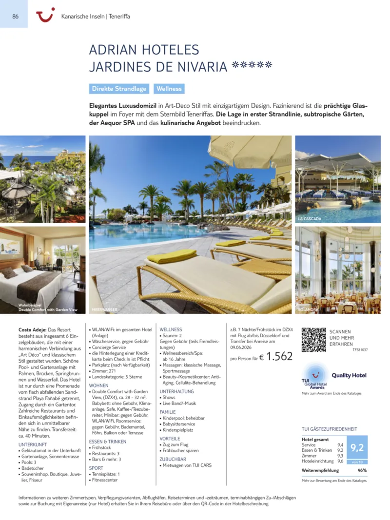 TUI Prospekt vom 13.09.2025, Seite 86
