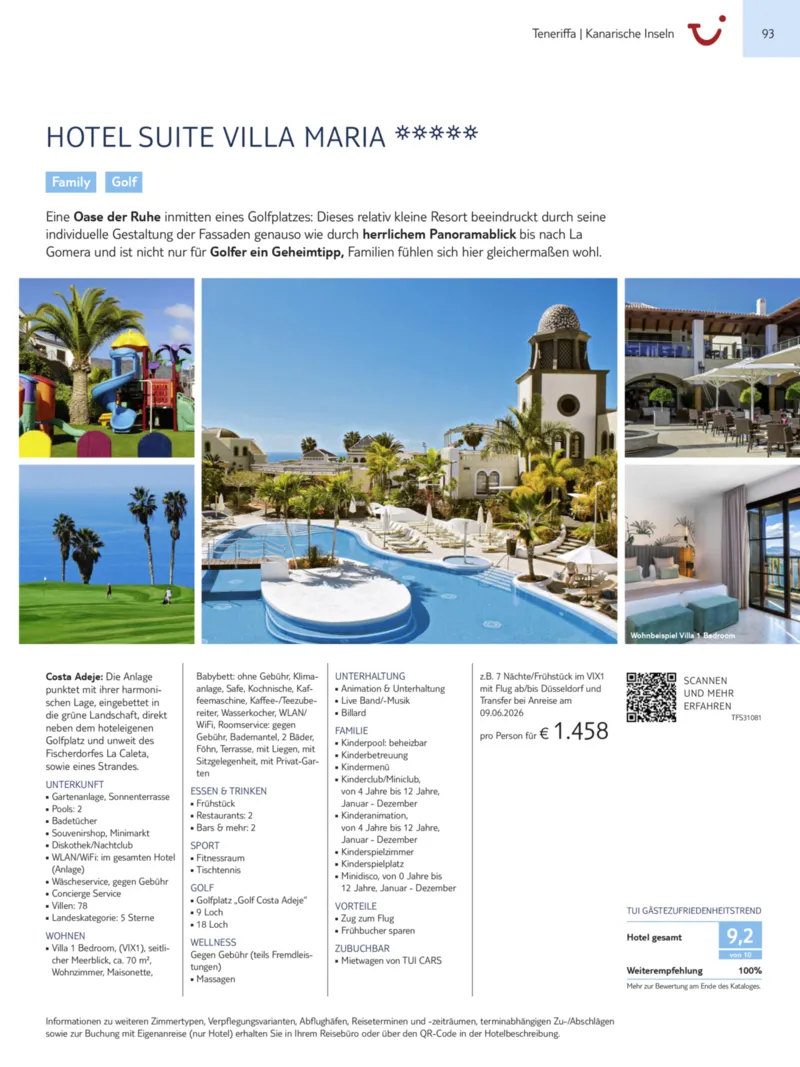 TUI Prospekt vom 13.09.2025, Seite 93