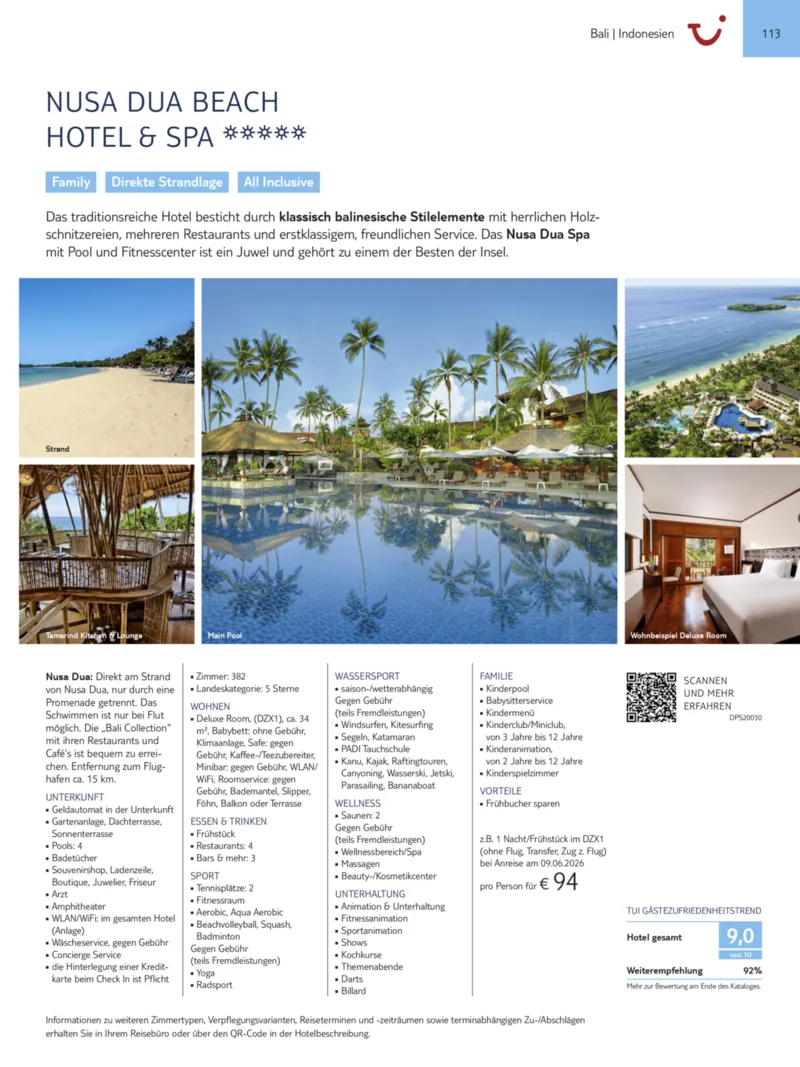 TUI Prospekt vom 13.09.2025, Seite 113